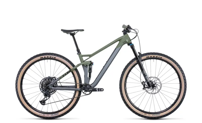 Cube Stereo 120 HPC TM 29 flashgrey´n´olive