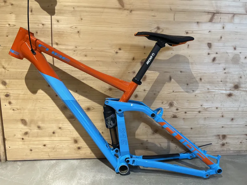 Cube TWO15 frameset blue'n'orange M